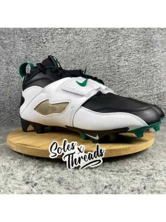 Nike Diamond Turf 93 TD Football Sz 13 Men White Emerald Green Black HF5298-102 main image 5